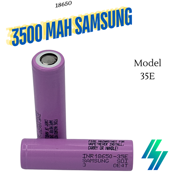 Samsung 35E | Lithium Ion Cell  3500mah Cell