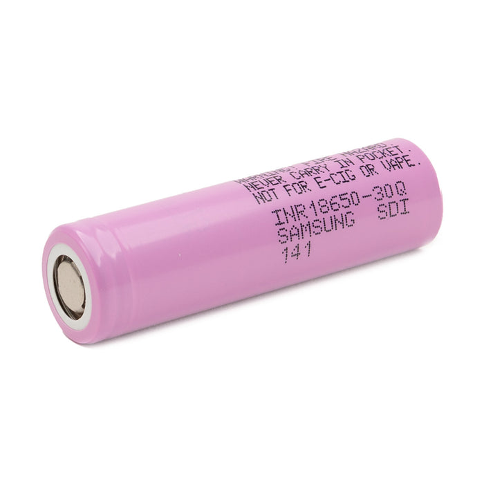 Samsung 30Q 18650 – 3000mAh 15A Lithium-Ion Cell