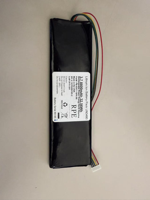 3.7V 8800mAh Battery Pack with Protection Circuit (PB-03V7-1S2P)