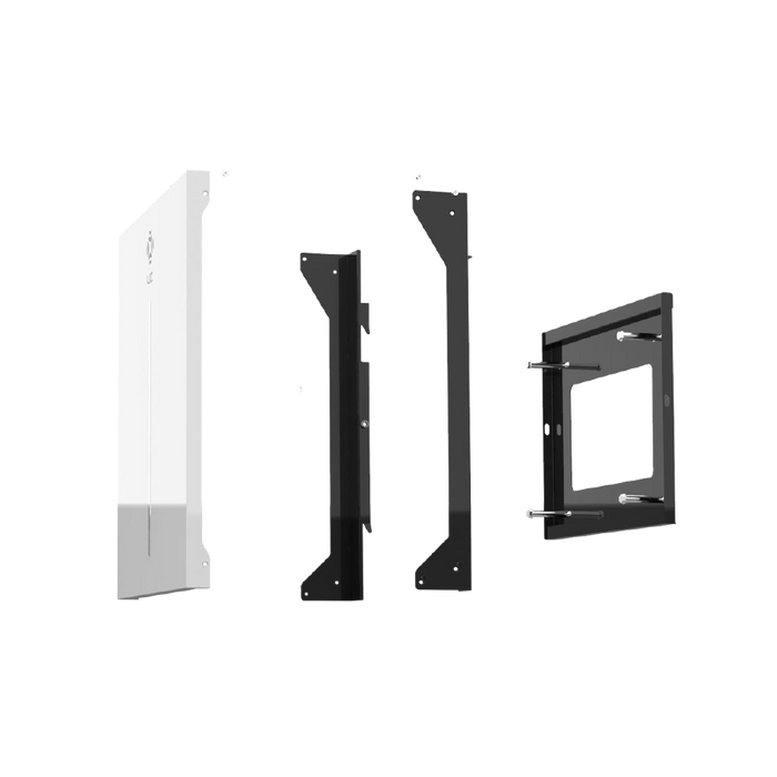 Wall Mounting Installation Kit Cover and holder to mount 1 battery on wall