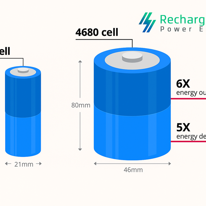 🔋 RPE Now Offering 4680 Battery Cells for Project-Based Applications!