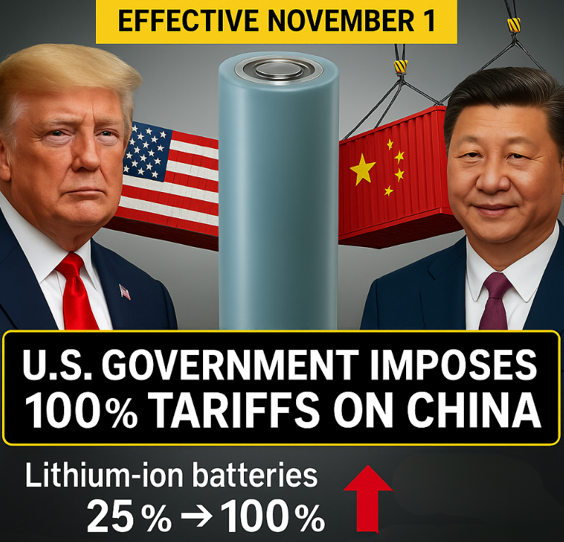 How Upcoming U.S. Tariffs Could Impact Lithium-Ion Battery Prices — and How RPE Is Staying Ahead