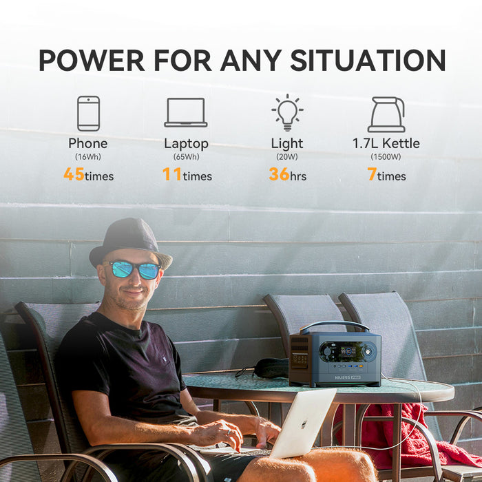 NE-700PRO | 720Wh Portable Power Station