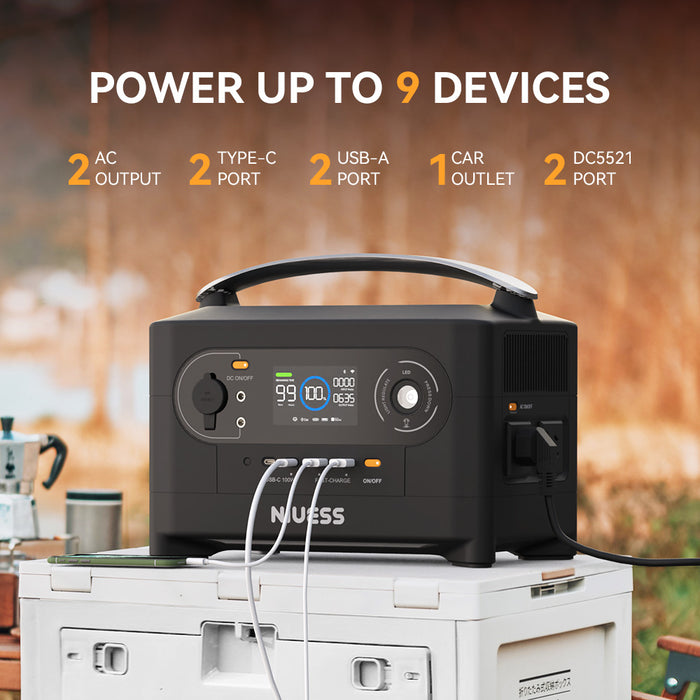 NE-700PRO | 720Wh Portable Power Station