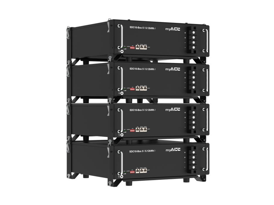 51.2V 100Ah 5.12kWh LiFePO4 Server Rack Battery