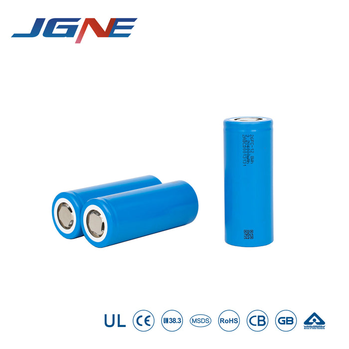 JGNE 4000 | 26650 LIFEPO4 Lithium Iron Phosphate Cell 4000mah