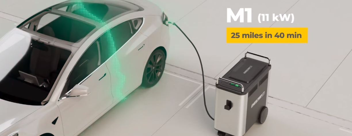 M1 Mobile Electric Vehicle Charger