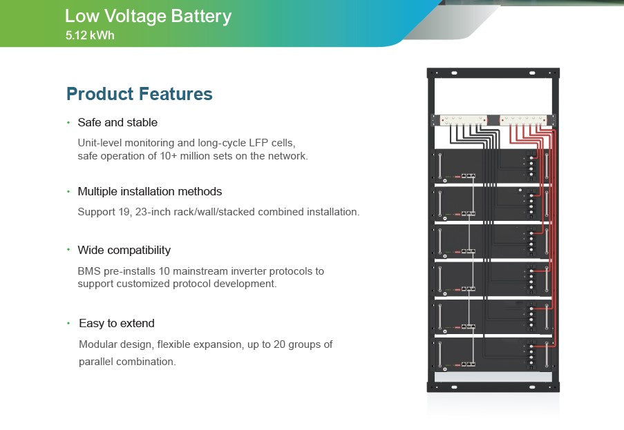 Shoto SDC10-Box5 Series Home Energy Storage Battery System