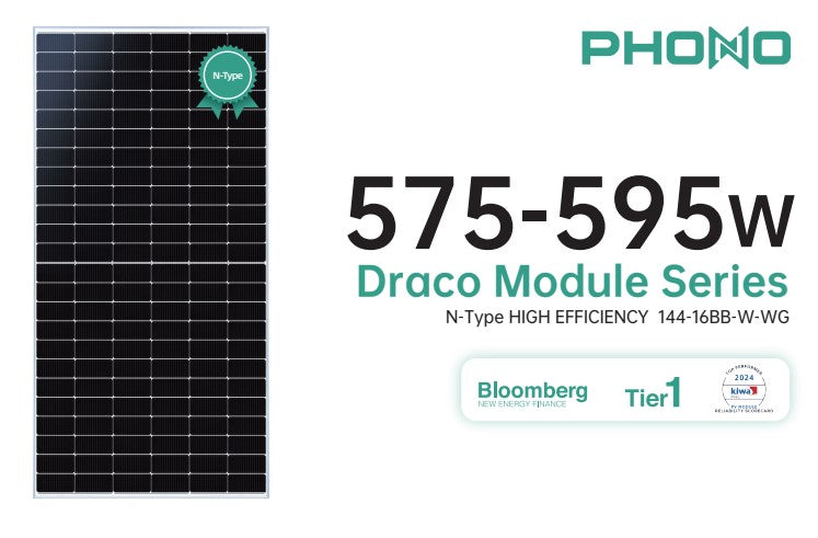 Phono Solar Panel - Draco Module Series (575-595W)