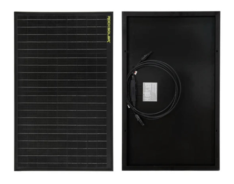 Black Diamond | 50W 12V Monocrystalline Rigid Solar Panel