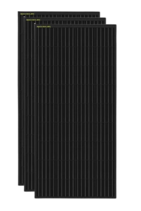 Black Diamond | 600W 12V Rigid Monocrystalline Solar Panel(3X200W)