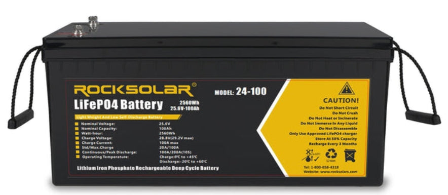 RockSolar 2000W 24V Off-Grid Solar System