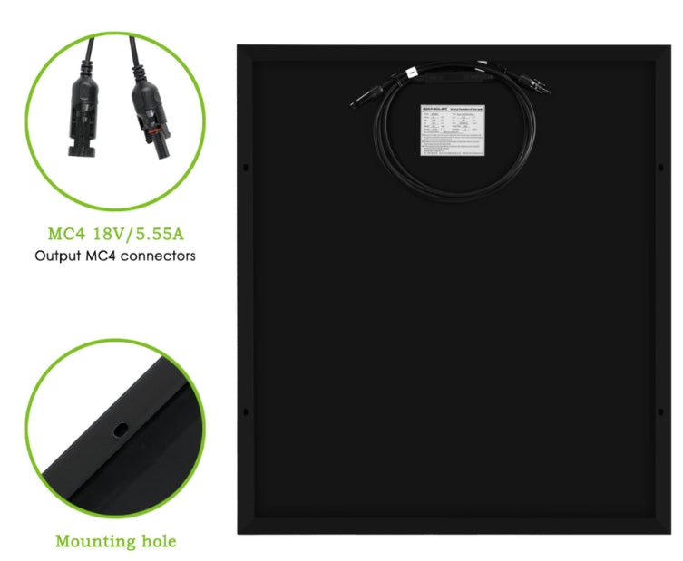 RockSolar 600W 12/24V Rigid Solar Panel Permium Kit with MPPT Controller