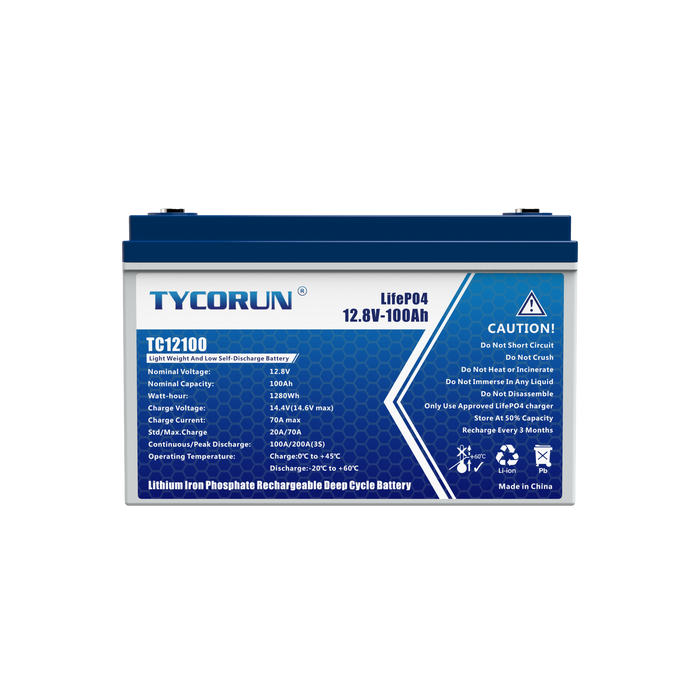 12.8V 100Ah Sealed Lithium Battery