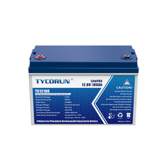 12.8V 100Ah Sealed Lithium Battery