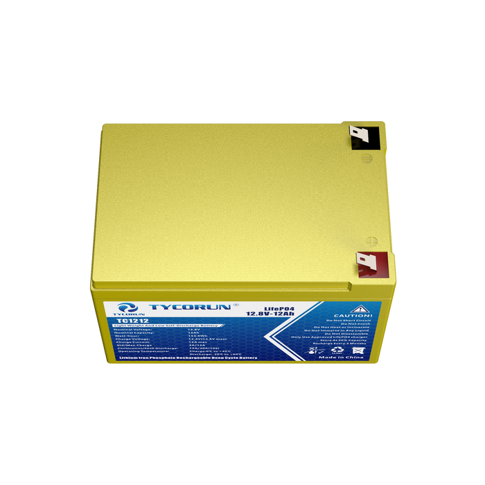 12.8V 12Ah Battery Sealed Lithium Battery