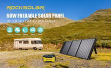 ROCKSOLAR 100W RSSP100 Foldable Solar Panel