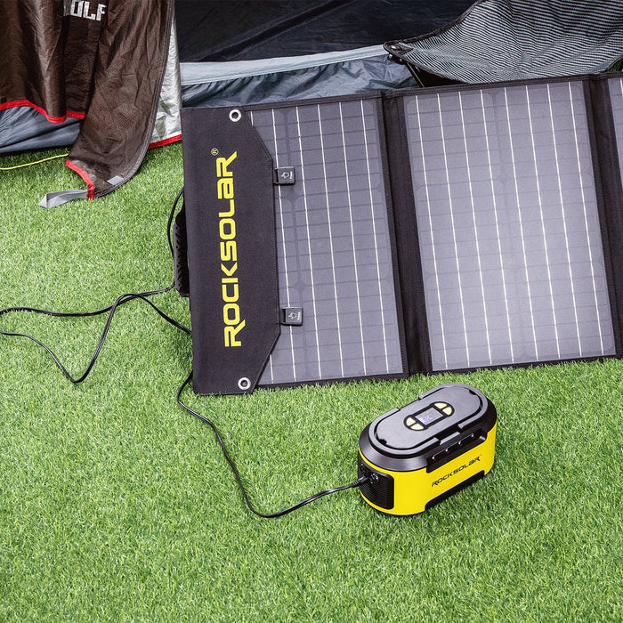 ROCKSOLAR 100W RSSP100 Foldable Solar Panel